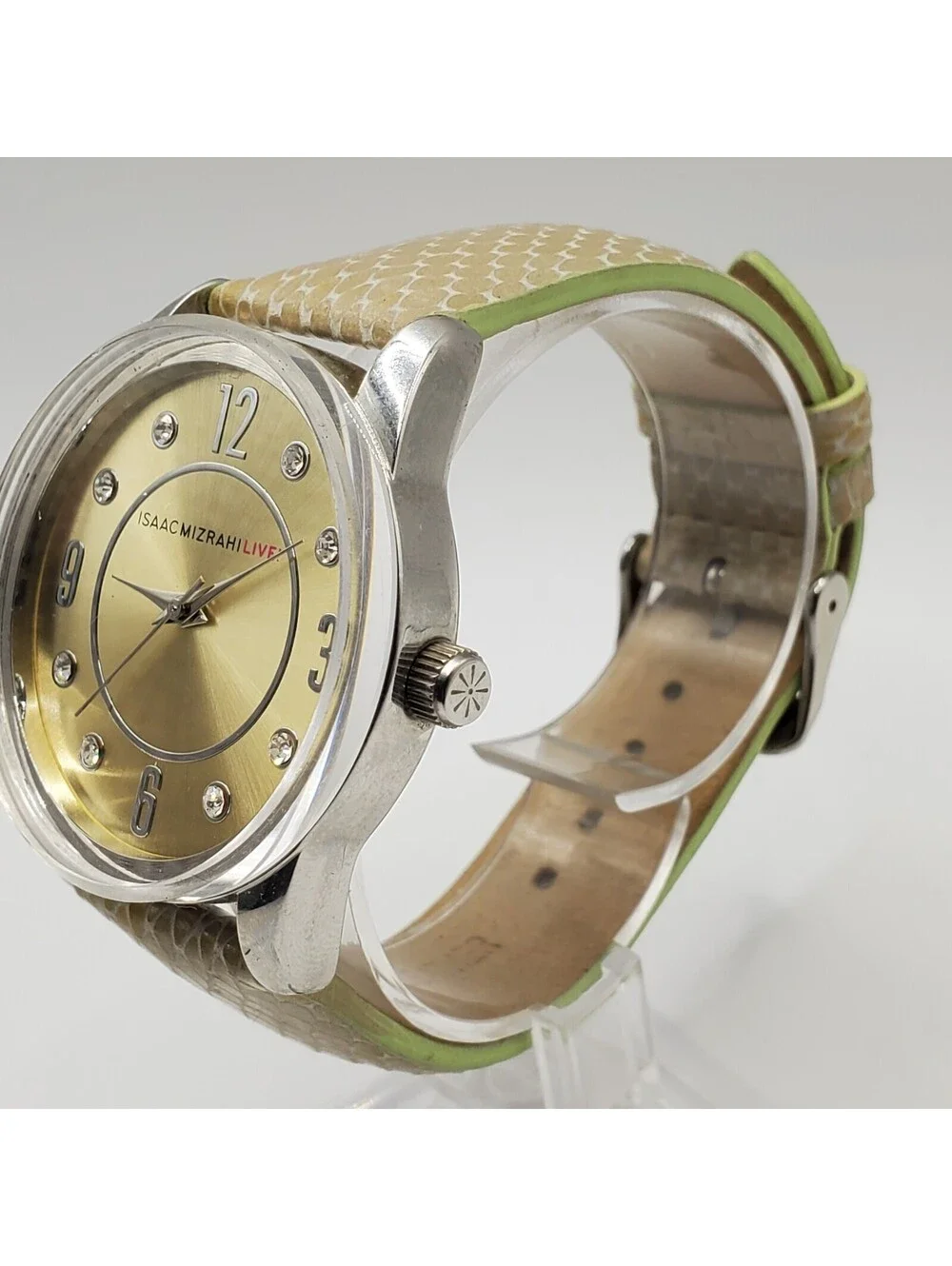 Isaac Mizrahi Live Womens Watch Watch 37mm New Battery